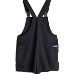 Broeken & Rokken < KAVU Montanita Jumper Tuinbroek Dame - Black
