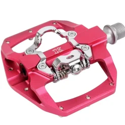 KCNC FR TRAP Clipless Pedal with Steel Axle - pink
