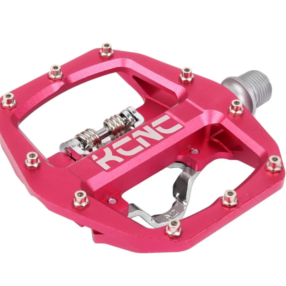 KCNC FR TRAP Clipless Pedal with Steel Axle - pink