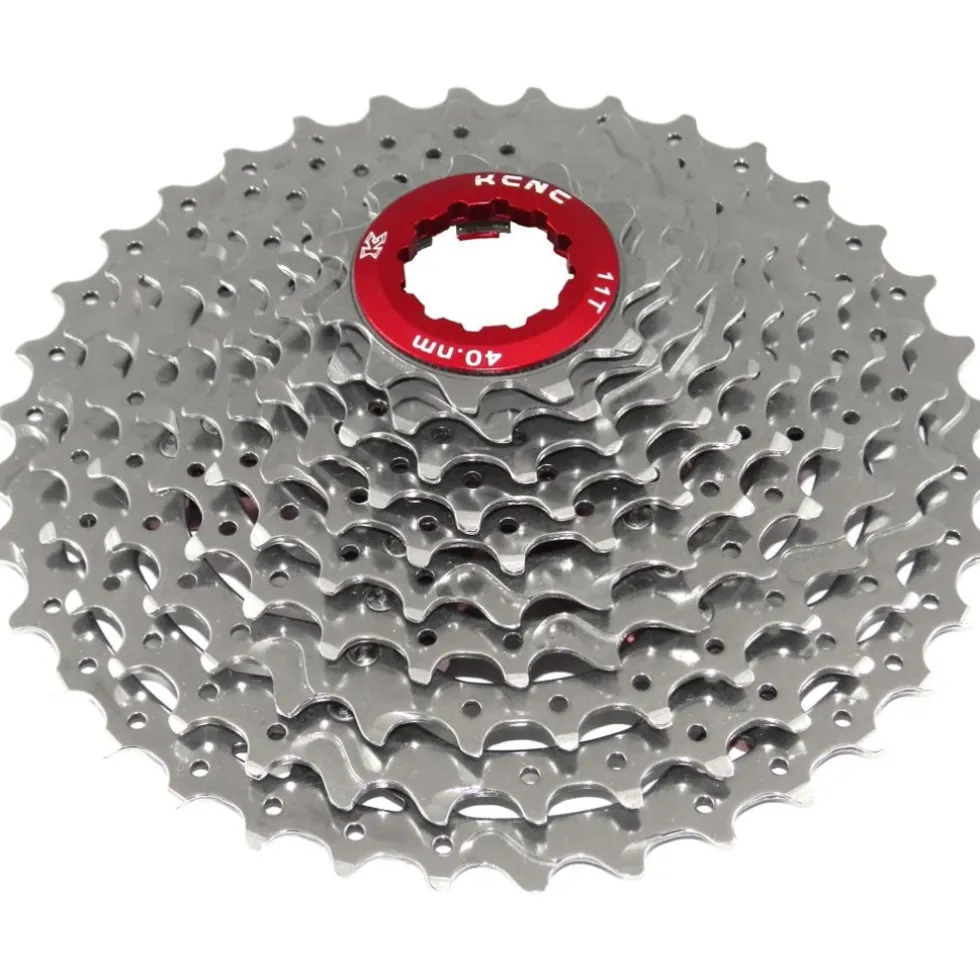 KCNC MTB Stainless Steel Cassette 11-36 for Shimano/SRAM 10-speed - silver