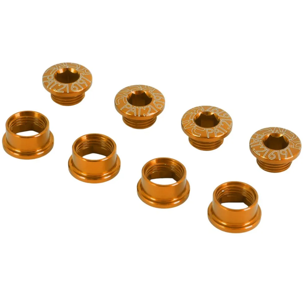 KCNC SPB0013 Chainring Bolts MTB 1-speed for Shimano (4 Pieces)