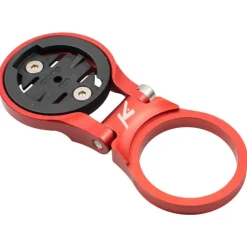 Fietscomputer Houders|Houders Voor Fietscomputers < K-Edge Adjustable Garmin Stem Mount - red