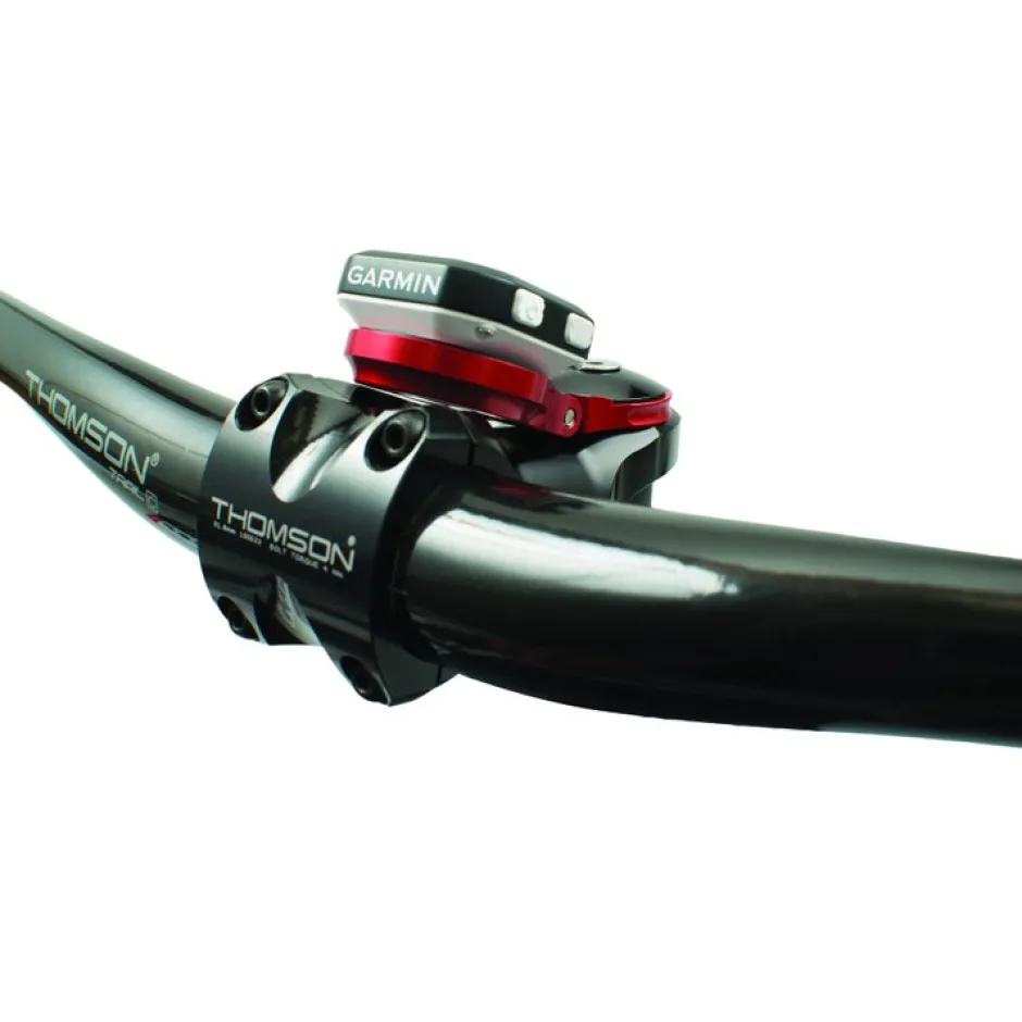 Fietscomputer Houders|Houders Voor Fietscomputers < K-Edge Adjustable Garmin Stem Mount - red