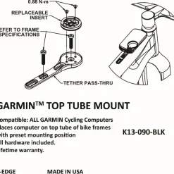 K-Edge Garmin Top Tube Houder