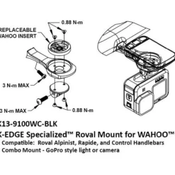 K-Edge Wahoo Roval Combo Fietscomputer-Houder
