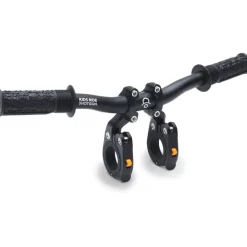 Kinderzitjes < Kids Ride Shotgun Front Mounted Pro EVO MTB Fiets-Kinderzitje Combiset - zwart