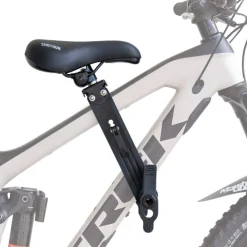 Kids Ride Shotgun MTB Fietsstoeltje voor Kinderen Vooraan - zwart