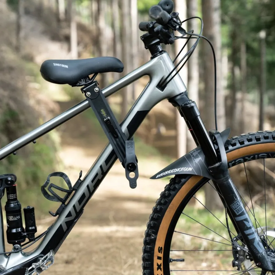Kinderzitjes < Kids Ride Shotgun MTB voorste Kinderzitje & Stuurbevestigingsset - zwart