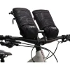Kids Ride Shotgun Pogies Stuurmanchetten - zwart
