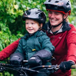 Kids Ride Shotgun Pogies Stuurmanchetten - zwart