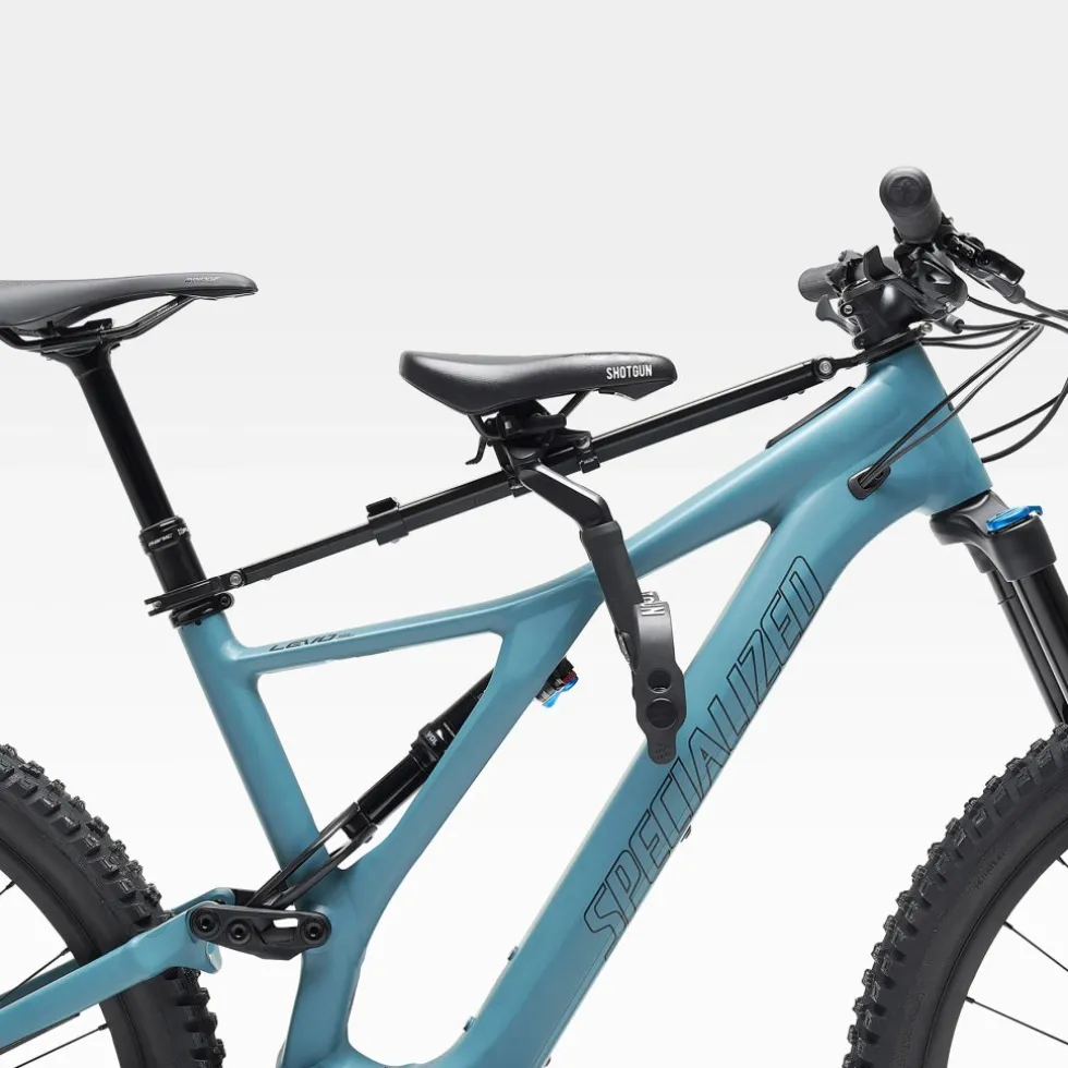 Kids Ride Shotgun Pro Kids MTB Fiets-Kinderzitje - zwart