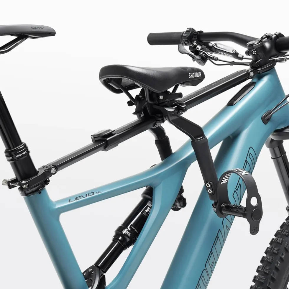 Kids Ride Shotgun Pro Kids MTB Fiets-Kinderzitje - zwart
