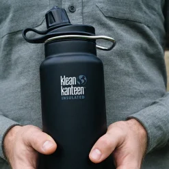Klean Kanteen Chug Cap voor TKWide-Flessen - Zwart