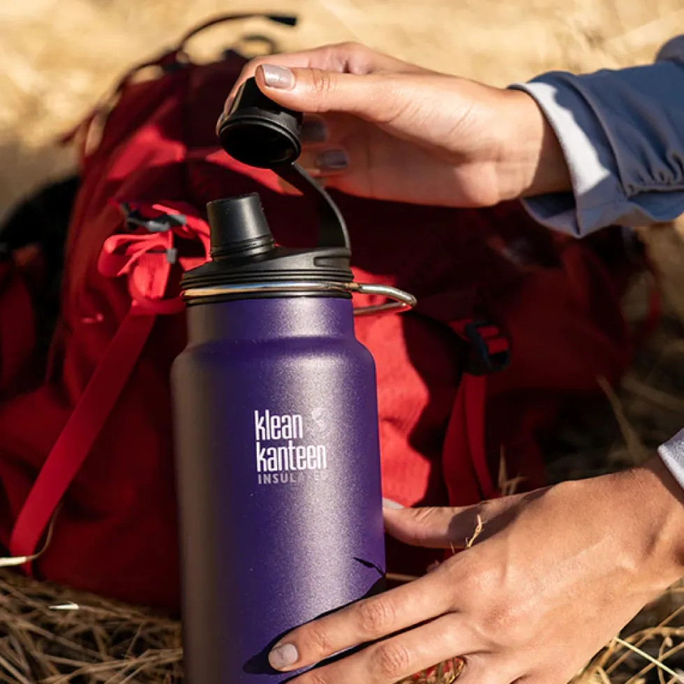 Klean Kanteen Chug Cap voor TKWide-Flessen - Zwart