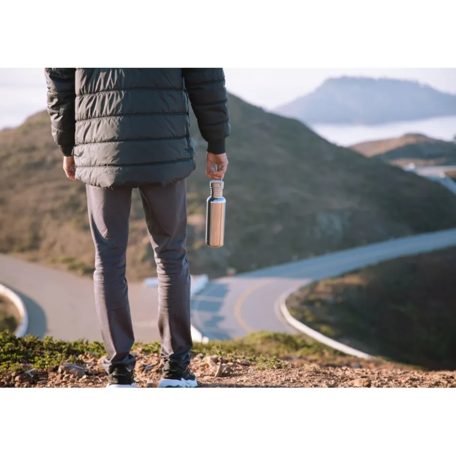 Outdoor Flessen & Thermosflessen < Klean Kanteen Classic Drinkfles met Loop Cap 800ml - real teal