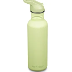 Klean Kanteen Classic Flip Sport Cap Drinkfles - 800ml - shadow lime