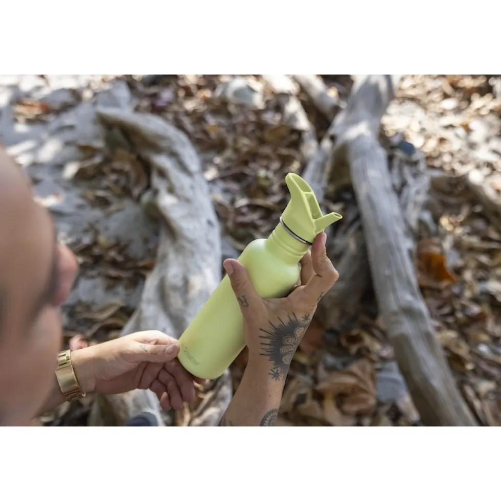 Klean Kanteen Classic Flip Sport Cap Drinkfles - 800ml - shadow lime