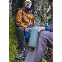 Outdoor Flessen & Thermosflessen < Klean Kanteen Classic Flip Sport Cap Drinkfles - 800ml - brushed stainless