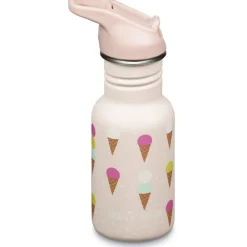 Klean Kanteen Kid Classic Flip Sport Cap Drinkfles - 355ml - ice cream