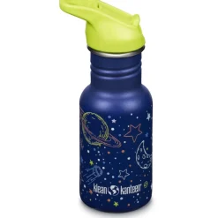 Klean Kanteen Kid Classic Flip Sport Cap Drinkfles - 355ml - milky way