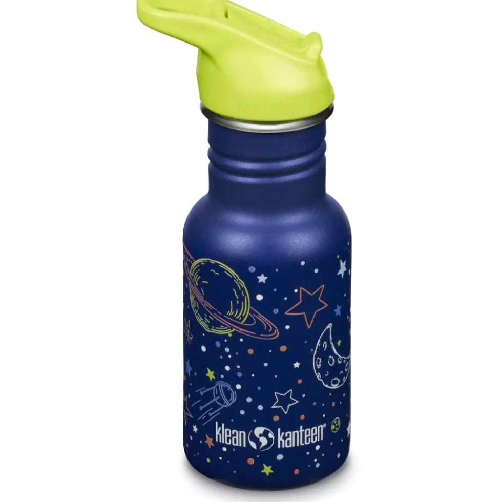 Klean Kanteen Kid Classic Flip Sport Cap Drinkfles - 355ml - milky way