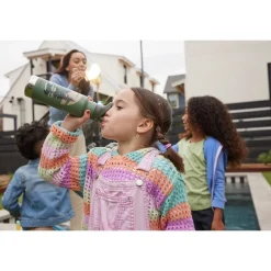 Outdoor Flessen & Thermosflessen < Klean Kanteen Kid Classic Flip Sport Cap Isoleerfles - 355ml - mountain scape
