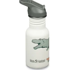 Klean Kanteen Kid Classic Flip Sport Cap Drinkfles - 355ml - dino skate