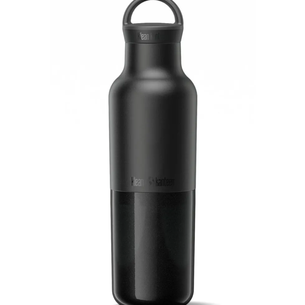 Klean Kanteen RISE Classic VI Isolatiefles 592 ml met Arch Loop Cap - black