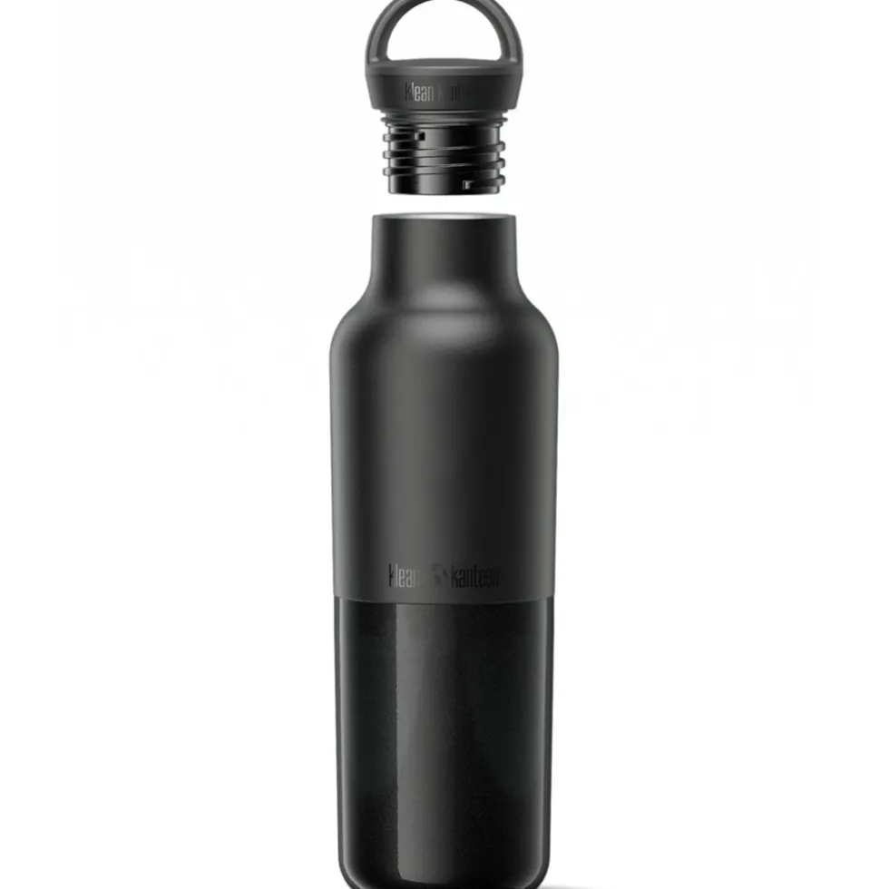 Klean Kanteen RISE Classic VI Isolatiefles 592 ml met Arch Loop Cap - black