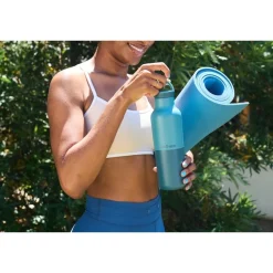 Klean Kanteen RISE Classic VI Isolatiefles 592 ml met Arch Loop Cap - brittany blue