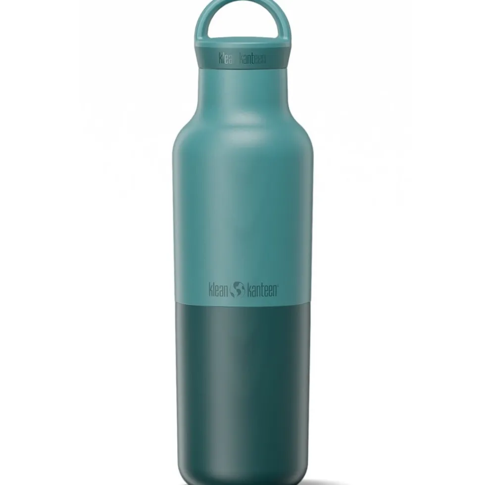 Klean Kanteen RISE Classic VI Isolatiefles 592 ml met Arch Loop Cap - brittany blue
