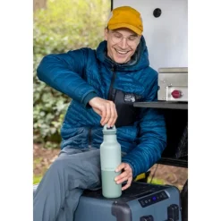 Bidons < Klean Kanteen RISE Classic VI Isolatiefles 592 ml met Arch Loop Cap - iceberg
