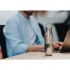 Bidons|Outdoor Flessen & Thermosflessen < Klean Kanteen RISE Reflect VI Isolatiebeker 592 ml met bamboe-lusdop - brushed stainless