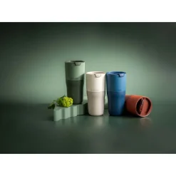 Outdoor Flessen & Thermosflessen < Klean Kanteen Rise Tumbler Termosbeker + Flip Deksel - 473ml - tofu