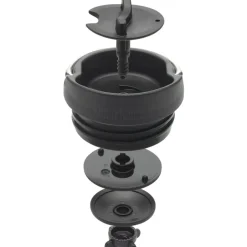 Outdoor Flessen & Thermosflessen < Klean Kanteen TKWide Isoleerfles met Cafédop - 355ml - zwart