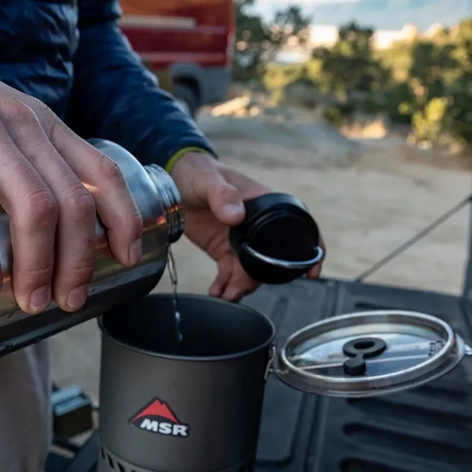 Outdoor Flessen & Thermosflessen < Klean Kanteen Wide Loop Cap Sluiting voor Wide flessen - Zwart