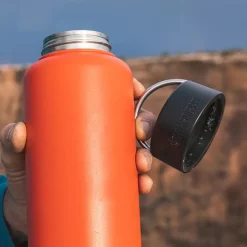 Outdoor Flessen & Thermosflessen < Klean Kanteen Wide Loop Cap Sluiting voor Wide flessen - Zwart