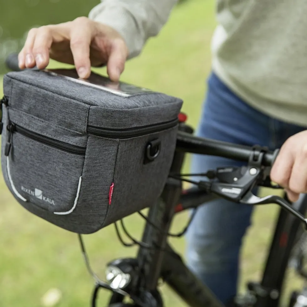 KLICKfix Aventour Compact City 0272ACC Stuurtas - 3L - grijs