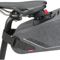 Zadeltassen < KLICKfix Bikepack X Compact Waterproof 0219WSA Zadeltas - 6.5L - grijs