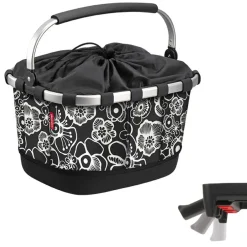 KLICKfix Carrybag GT UniKlip 0305U Fietsmand - 24L - fleur black