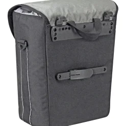 KLICKfix Cita GTA 0264S - Bagagetas - 18L - zwart/zilver