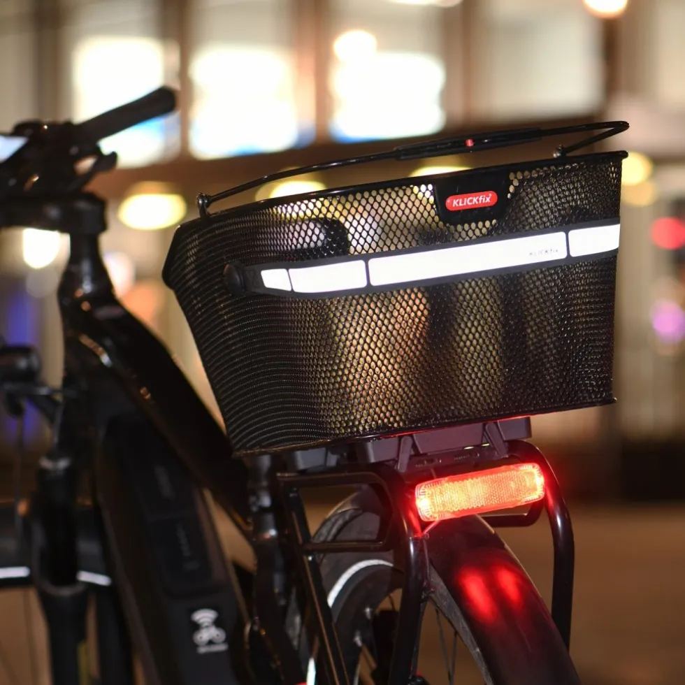KLICKfix City Racktime 0322R Fietsmand - 20L - zwart