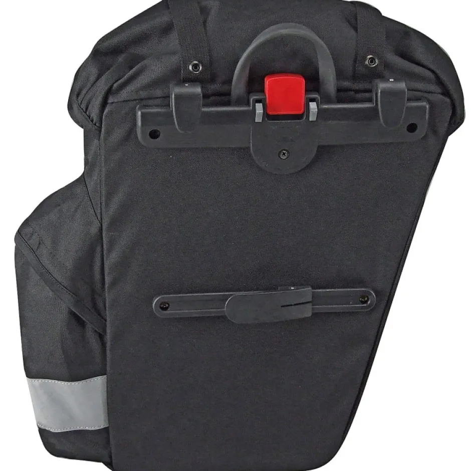 Bagagedragertassen < KLICKfix Classic 0238S Bagagetassen (Paar) - 2x21L - zwart
