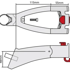 Tassen Accessoires < KLICKfix Extender Set incl. Handle Bar Adaptor 0211XSET