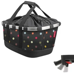 Achtermanden < KLICKfix GT UniKlip 0304U Fietsmand - 21L - dots