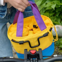 KLICKfix Lori 0301 Fietsmand Kinderen - 4L - paars