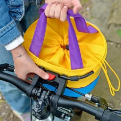 KLICKfix Lori 0301 Fietsmand Kinderen - 4L - blauw
