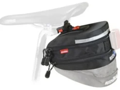 Zadeltassen < KLICKfix Micro 200 Expandable 0295S Zadeltas - 1.5L - zwart