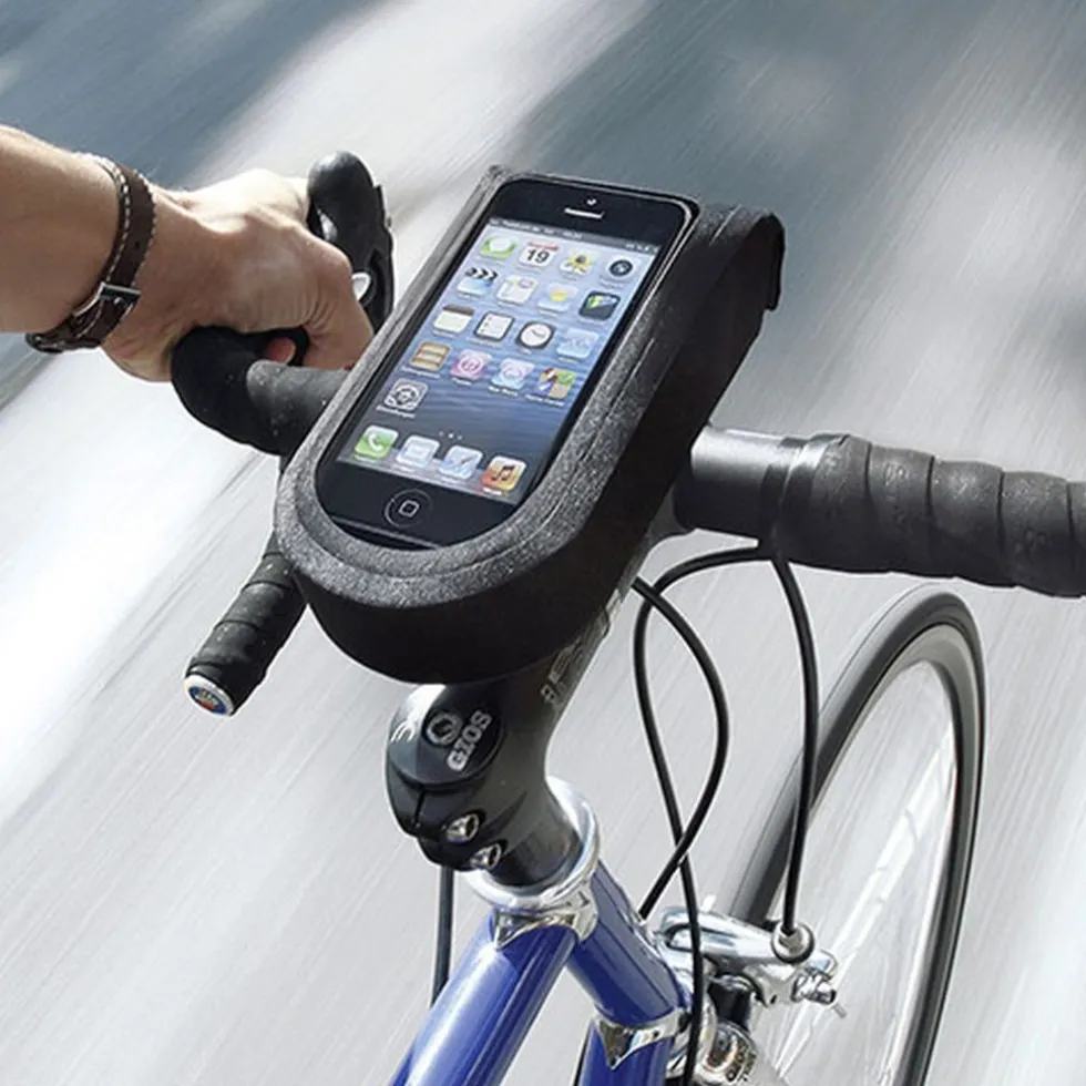 KLICKfix PhoneBag Tour S Smartphone Handlebar Bag - black