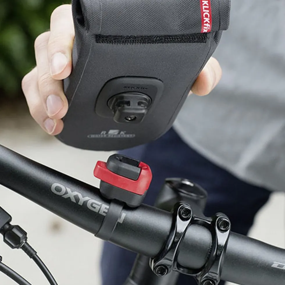 KLICKfix PhoneBag Tour S Smartphone Handlebar Bag - black